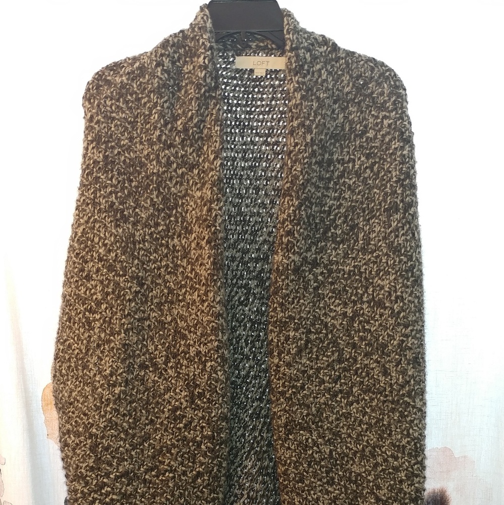 LOFT, Loose-Sleeved Cardigan